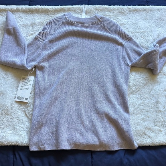 lululemon athletica Light Purple Cowl Neck Sweater - Picture 2 of 4
